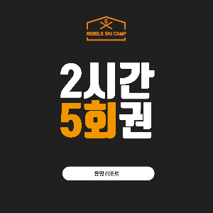 [2시간] 5회권 스키 강습 | 용평리조트